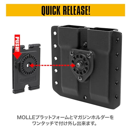 LayLax Подсумок для магазина Kydex для KRYTAC KRISS VECTOR [BATTLE STYLE] Эксклюзивный кастомный Krytac Регулируемый Прочный Легкий в использовании
