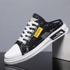 Fashion Men's Half Slipper Summer Street Trend Walking Flats Light Breathable Driving Shoe Casual Comfortable Lazy Shoes for Men