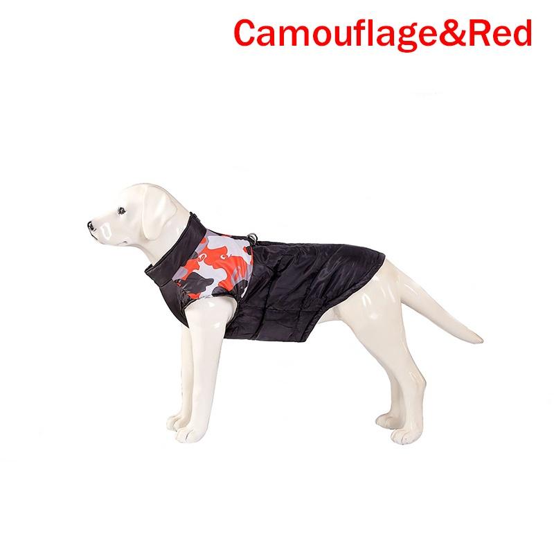 Модный непромокаемый тёплый жилет для собак