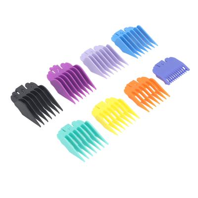 8 шт. направляющих гребней профессиональный многоцветный электрический триммер для волос направляющие гребни для салона парикмахера