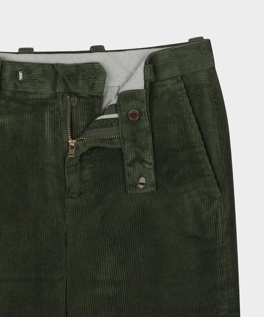 Брюки из вельвета BROOKS BROTHERS Slim Fit 8W (зеленый) (Bbpcmnf402)