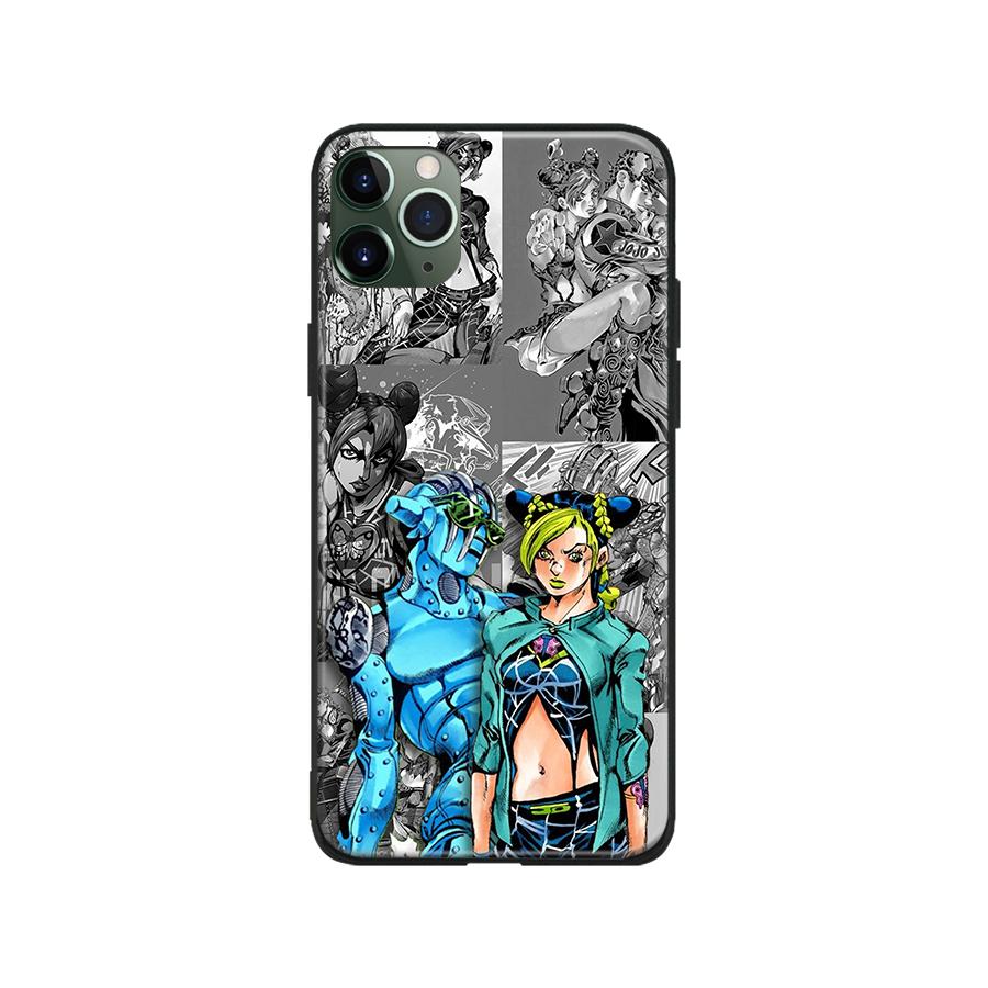 Мягкий силиконовый чехол для телефона JoJo's Bizarre Adventure с персонажем для iPhone 6s 7 8 Plus X XR XS 11 12 13 mini Pro Max