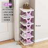Folding Shoe Rack Multi Layers Shoe Organizer Space Saving Shoe Shelf Home Foldable Shoes Cabinets Simple Shoe Storage Rack