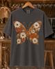 Spread Butterfly Shirt, Boho Impasto Graphic Tee, Comfort Colors Cotton