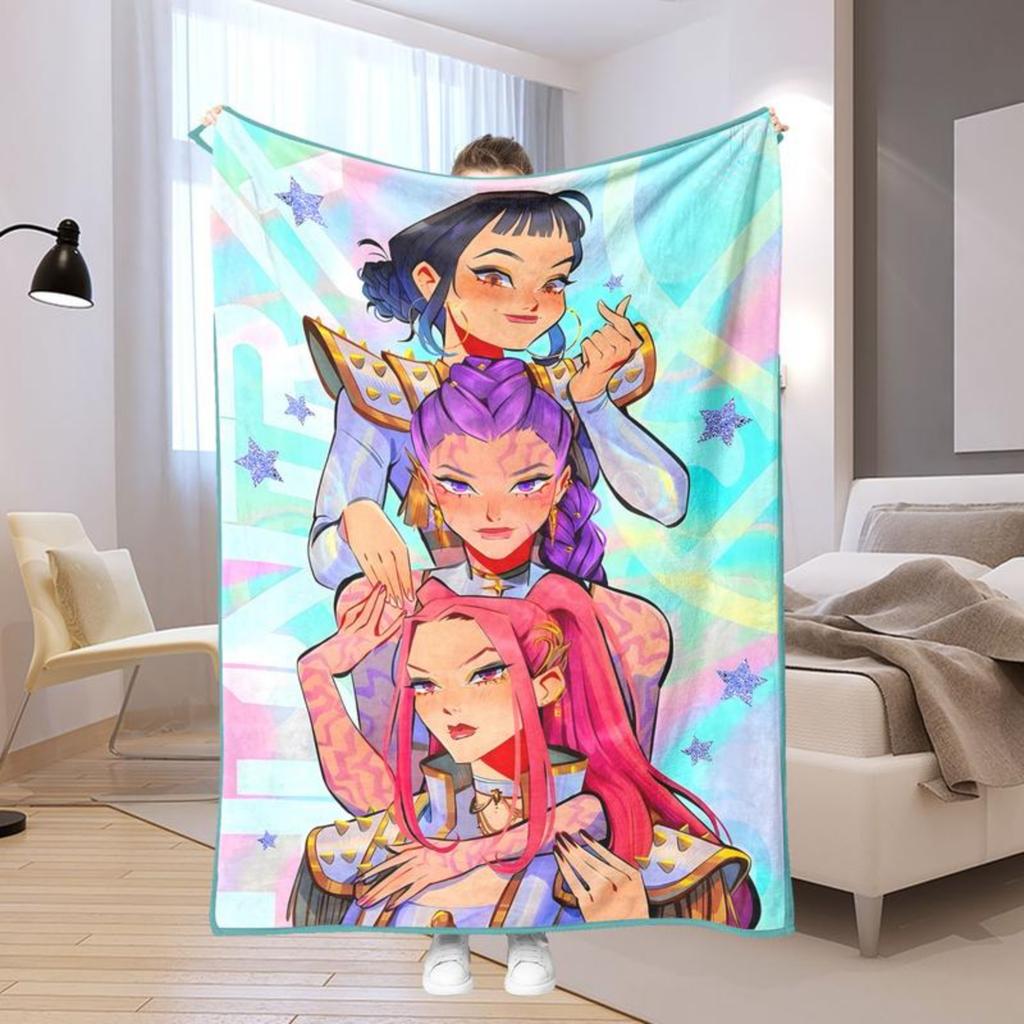 Star Blanket, Blanket, Plush Blanket, Flannel Blanket, Different Sizes.