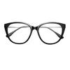 Cat Eye Shape Glasses Frame Men  Material Anti Blue Light Glasses Women Fashion Stylish Glasses For Women Frames