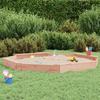 VidaXL Sandpit with Seats, Sand Game for Children, Playground for Toddlers Outdoor Garden, Octagon Wood 825028