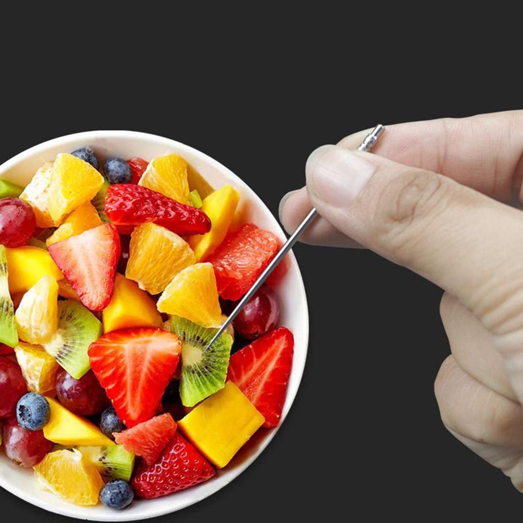 Портативная зубочистка из титанового сплава, металлическая зубочистка, креативный тубус для зубочисток из алюминиевого сплава, коробка для зубочисток