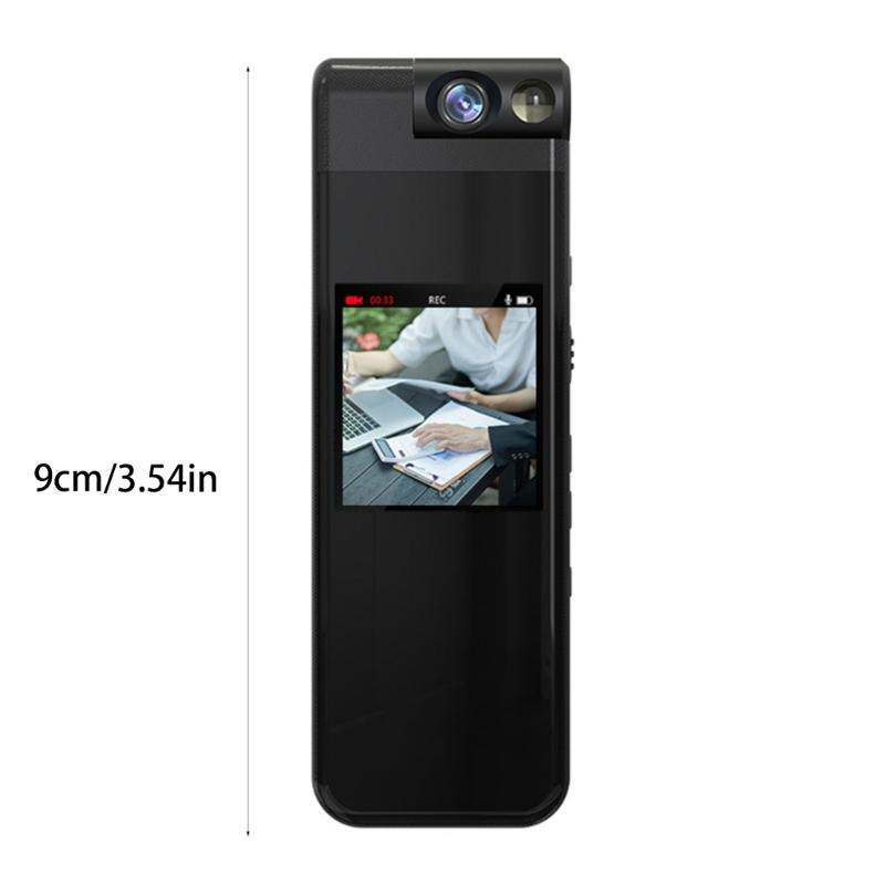1080P Polices Body Camera Night View Video Cam 180° Field of View Color Display Keep Your Experiences Alive Recording