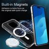 Coque de protection - BOOLING - pour iPhone 15 Pro Max - Ronde Magnétique - 2 Verres Trempés - Transparent
