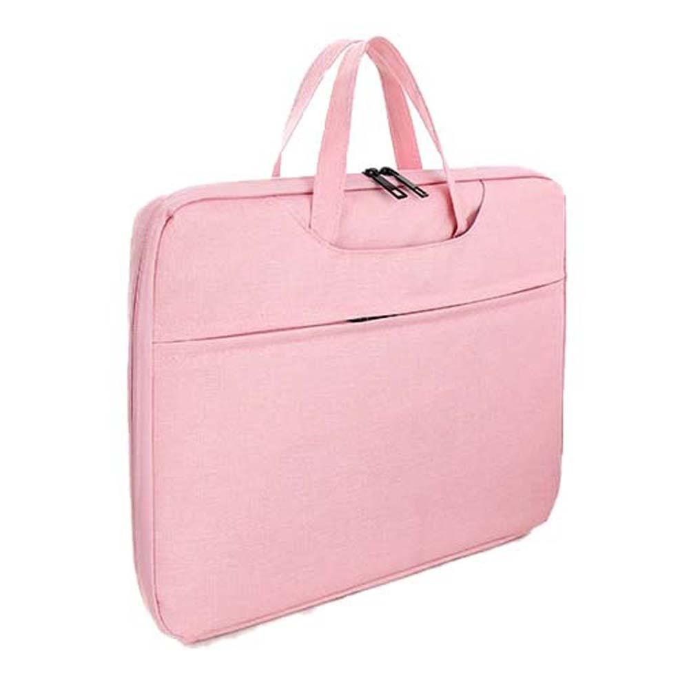 Сумка-портфель для ноутбука из оксфордской ткани 13,3 дюйма / 15,6 дюйма, однотонная, сумка для хранения компьютера, большая вместимость, защита от царапин