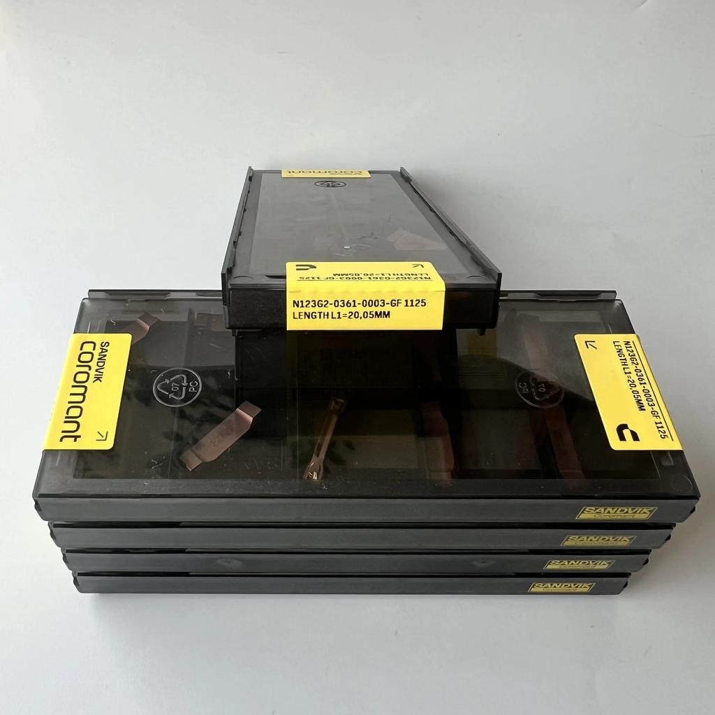 N123G2-0361-0003-GF 1125 / Промышленные сменные твердосплавные пластины 10 шт.