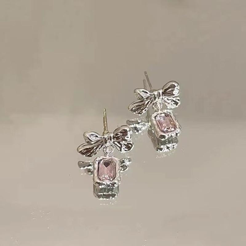 Темпераментные серьги с цирконом и кристаллами-бабочкой, легкие, роскошные и продвинутые модные универсальные серьги