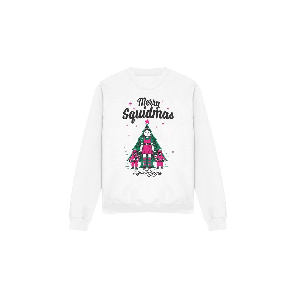 Squid Game Unisex Adult Merry Squidmas Sweatshirt