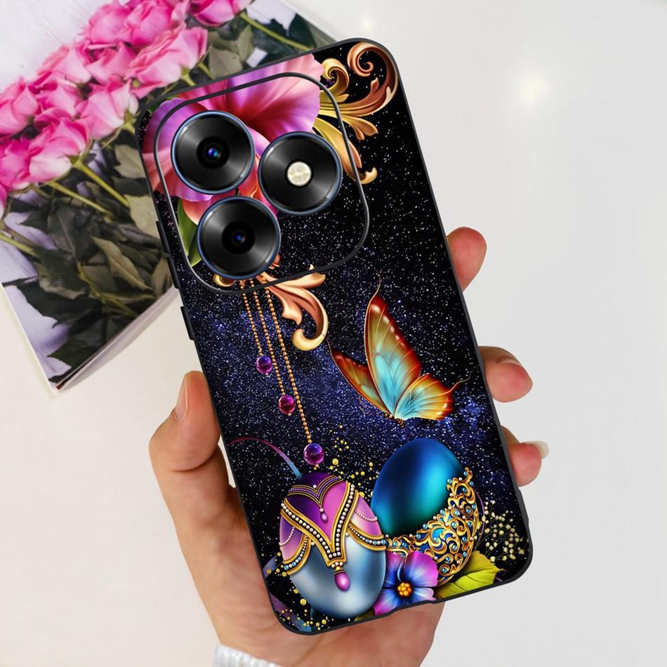 Для чехла Itel S23 Plus S681LN itel S23 S665L Модный Элегантный Расписной Мягкий Силикон ТПУ Задняя Крышка Телефона Для Itel S23+ S23Plus