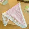 Double-use Lace Trim Hair Scarf Early Spring Butt Curtain Small Apron A-Line Half Skirt Fashion Ins Style Stacked Short Skirts