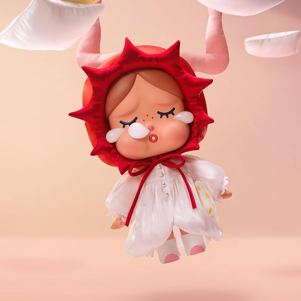 Pop Mart Mega Crybaby The Sleepy Sunny 400% Коллекционная фигурка Игрушка Модель Подарок