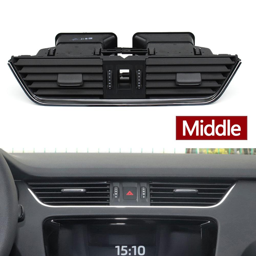 Решетка воздуховода кондиционера передняя задняя для Skoda Octavia 3 MK3 A7 2015- 5E0819701 5E0819702 5E0820951