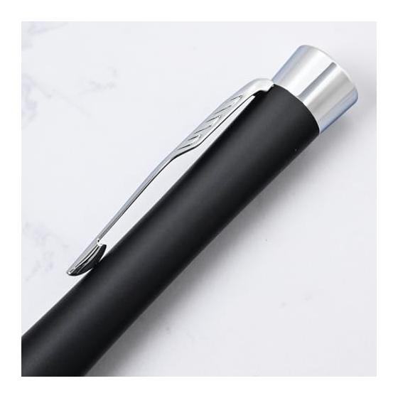 Шариковая ручка PARKER Urban Матовый черный CT, Средний стержень, На основе масла, Официальный импорт S0735810 - Значительный вес, стабильное письмо, современный и