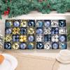 44pcs Shatterproof Painted Christmas Balls Pendant Merry Christmas Decor  Holiday Wedding Party