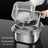 ShengJia Stainless Steel Square Colander & Wash Basin