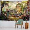 Fairy Tale Fantasy Mushroom Tapestry Bohemian Home Decoration Blanket Hippie Children's Room Art Decoration Tapestry