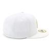New Era MLB New York Yankees Cap 7 59Fifty MLB New York Yankees WHT MT GLD 23J White/Gold 3/4