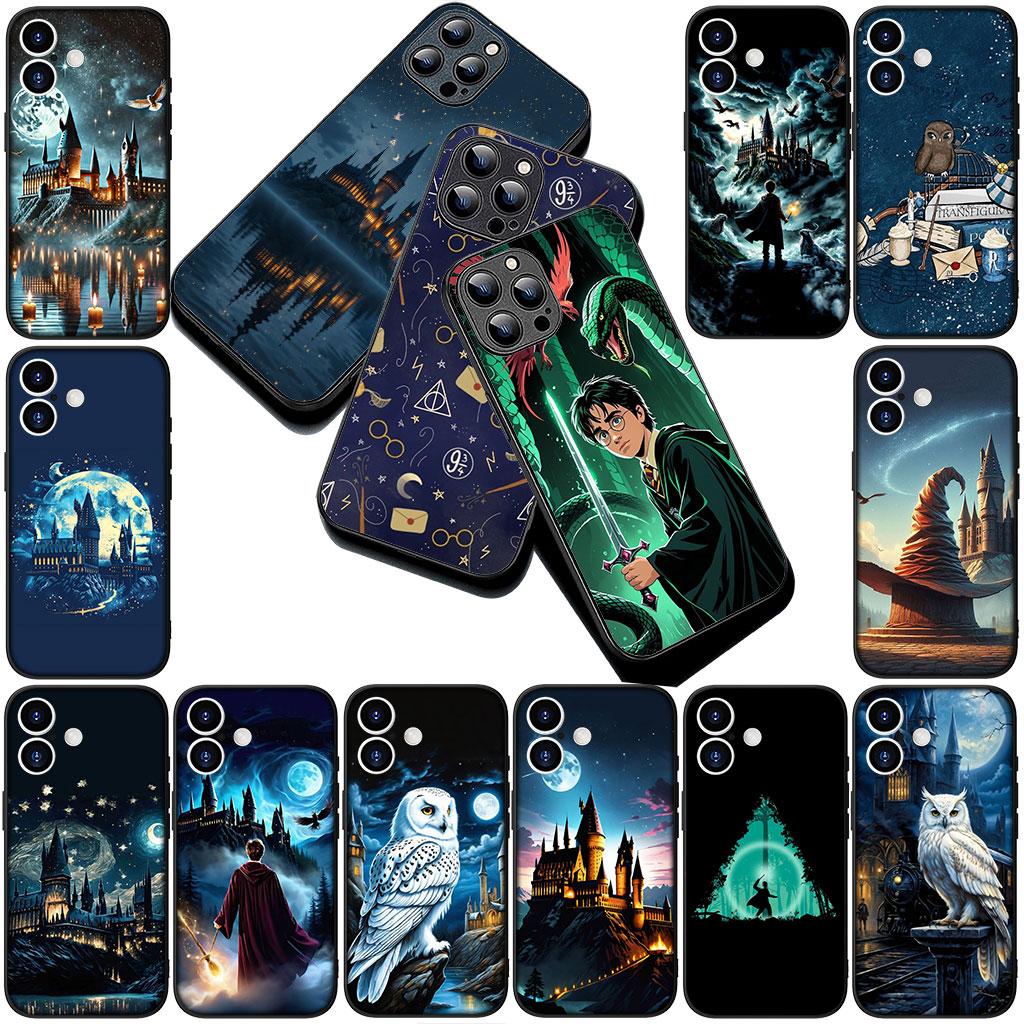 Phone Cover for Huawei P30 P20 Mate 20 Lite Pro Y7 Y6P Y7A 2019 Nova 5T 3I Soft Silicone Case Castle Harries Wand Owl Potters