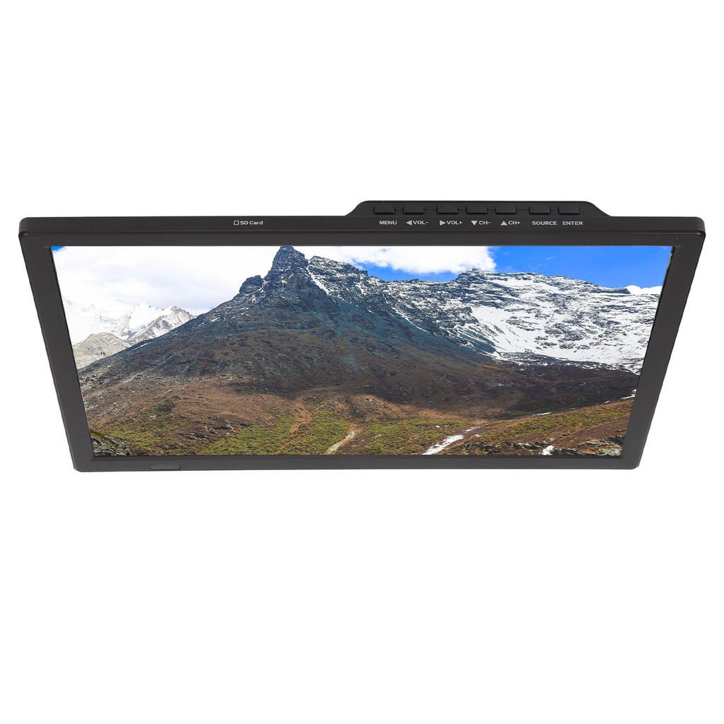 16-дюймовый портативный светодиодный телевизор 1080P ATSC с высокой чувствительностью, широкоэкранный, USB-цифровой тюнер, AV-вход, цифровой выход