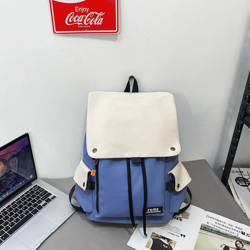 Мужской студенческий рюкзак, 16-дюймовый, большой вместимости, повседневная дорожная сумка для ноутбука