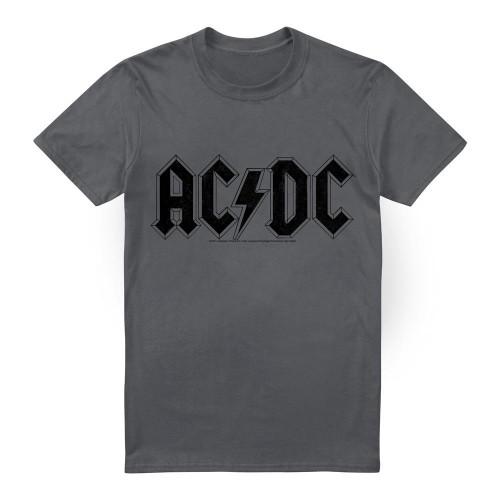 AC/DC Mens Worn Logo T-Shirt
