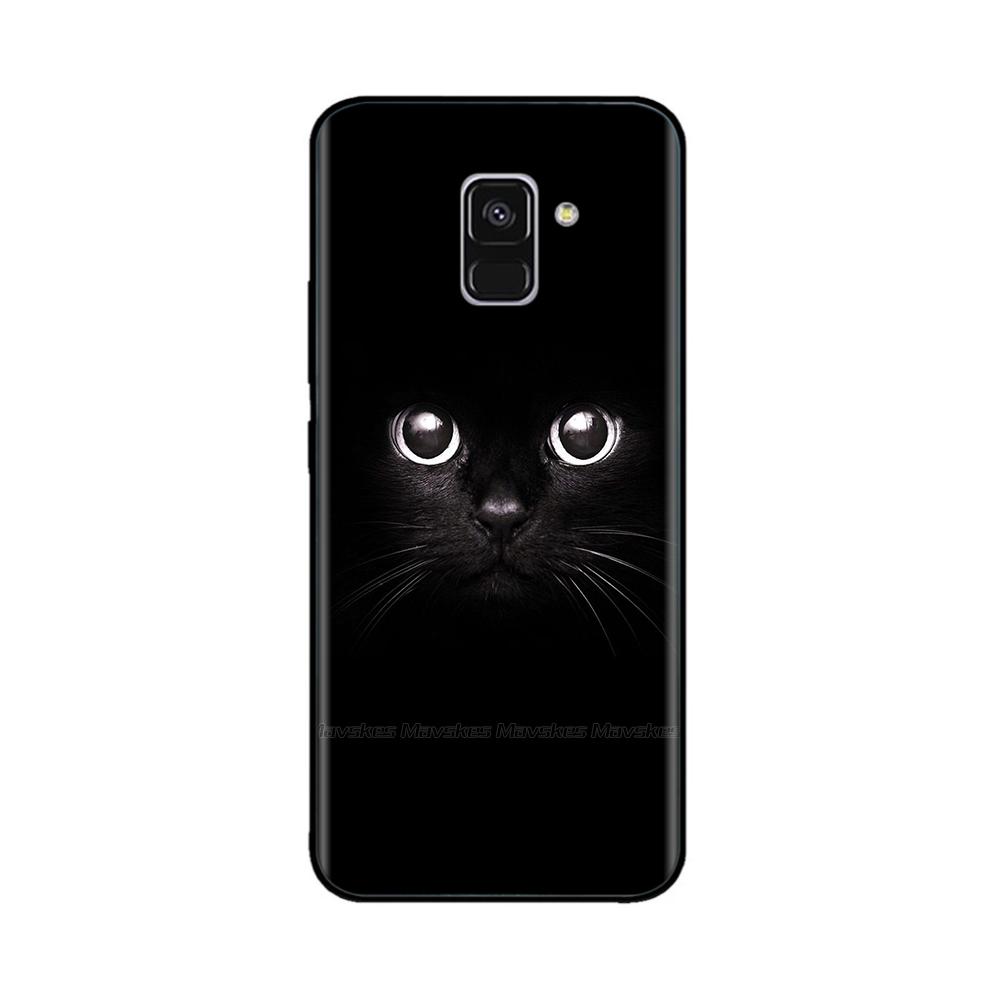 Чехол для Samsung Galaxy A8 2018 Мягкий ТПУ Задняя крышка телефона Для Samsung A8 Plus 2018 A730 Чехол GalaxyA8 A 8 Силиконовый бампер Coque