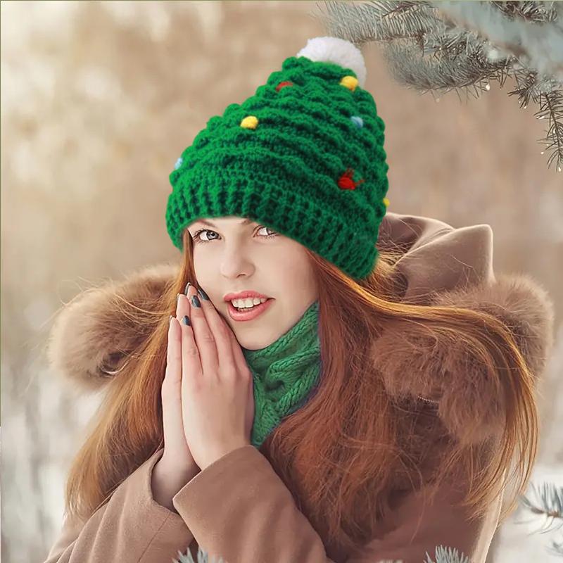 Unisex Funny New Year Party Supplies Christmas Christmas Knit Beanie Hat