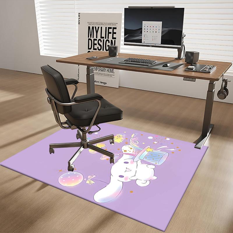Anime Cartoon Design Chair Mat - Non-Slip Carpet for Office Chairs, Festive Gift, Suitable for Home Decor, Living Room, Bedroom, Game Room, Dormitory