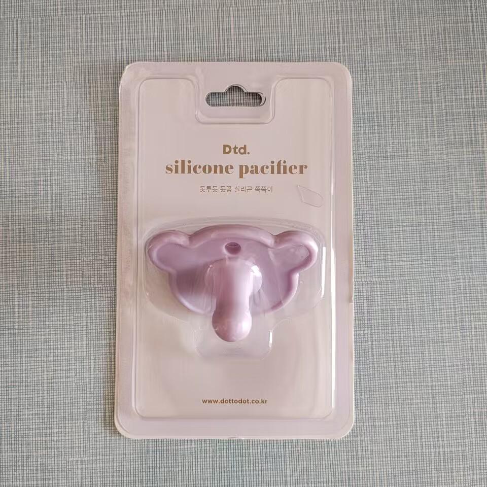 INS Ультрамягкая силиконовая пустышка для новорожденных, Антиколиковая, Дизайн для хорошего сна для 0-6 месяцев