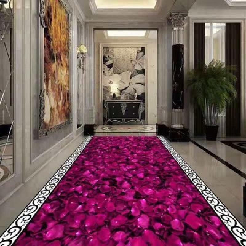 3D Pattern Sunflower Print Carpet, Living Room Bedroom Home Decoration Carpet Bathroom Balcony Non-slip Doormat Birthday Present