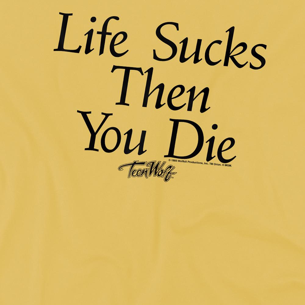 Teen Wolf Unisex Adult Life Sucks T-Shirt