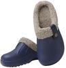Fashion New Men Waterproof Slippers Women Men Fur Clogs Slippers Winter Men Garden Shoes Outdoor Antiskid Mules Indoor Soft House Shoes