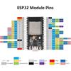 Плата разработки ESP-WROOM-32 ESP32 ESP-32S 2,4 ГГц Двухъядерный Микроконтроллер Процессор Интегрированный 30-контактный/38-контактный