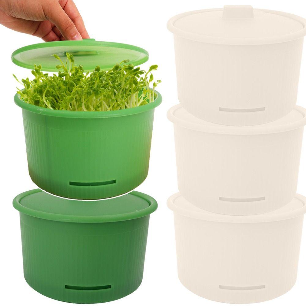 Ventilated Bean Sprout Nursery Pots Split Plant Seeding Boxes  Hydroponic Plant Cultivation System