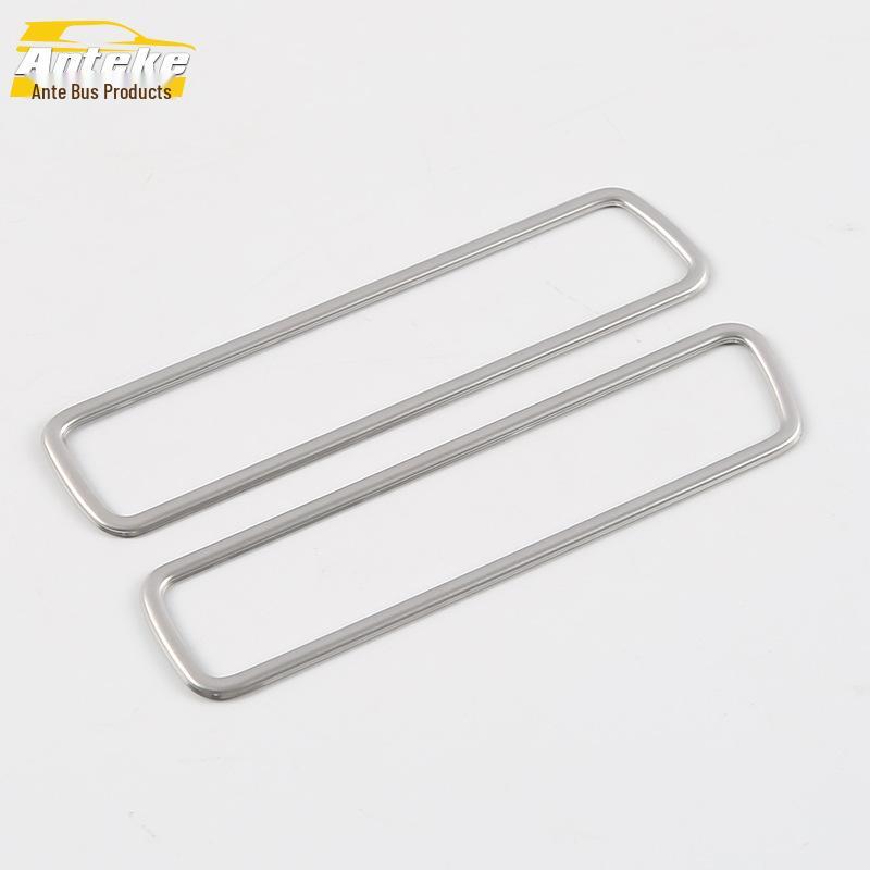 18CC Stainless Steel A-Pillar Air Outlet Decorative Frame