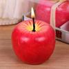 1PCS Red Apple Candle Christmas Candle Fruit Candles Birthday Candle Wedding Gifts Christmas Gift