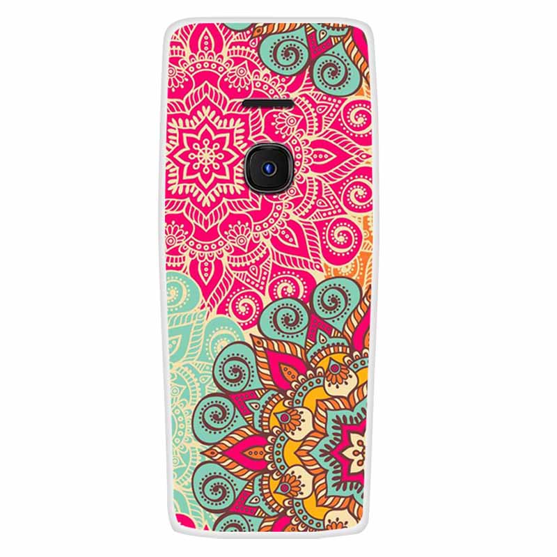 Для Nokia 8210 4G Чехол Мягкий Силикон Сова Волк Модный Задние Крышки для Nokia 6300 4G Чехлы Красиво Расписанный Мраморный Защитные Сумки