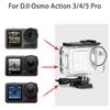 OKFUN Водонепроницаемый корпус для DJI Action 5 Защита для дайвинга Подводный чехол для дайвинга Защитная оболочка с кронштейном osmo action 5 3 Аксессуары