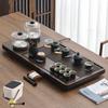 Qianyu Smart Automatic Stone Tea Tray & Ceramic Tea Set