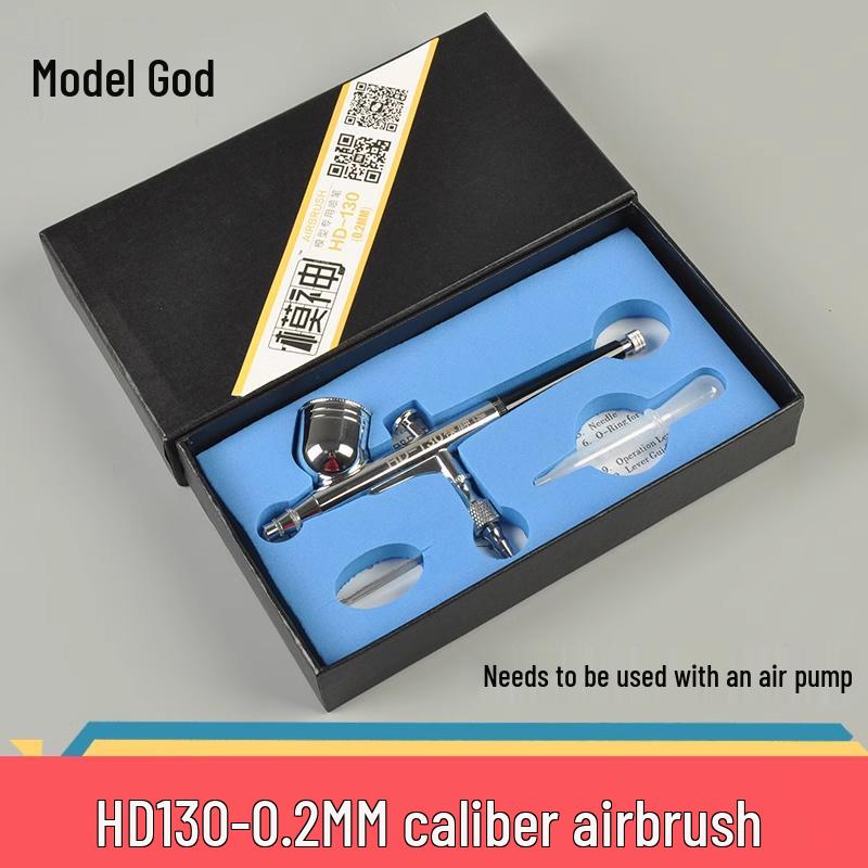 Набор для аэрографии моделей Gundam: 0.2, 0.3, 0.5 для Татуировок, Маникюра, Декорирования Тортов и Аэрографии (Ручной росписью)