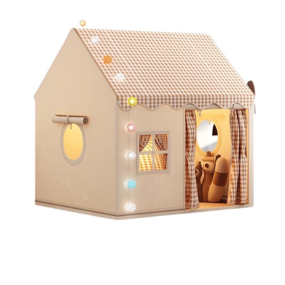 Double Curtains Kids Play Tent Foldable Toddler Tent Gifts Children's Castle Tent Children Toys