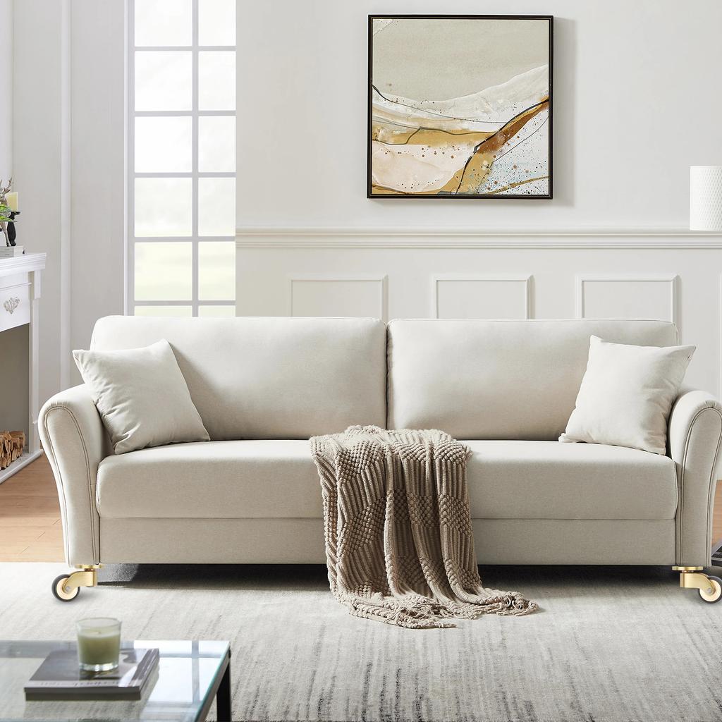 Brass Furniture Wheel Set Furniture Casters Gold Black Heavy Duty Casters Robust Design Versatile Applications