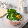 Дуршлаг для овощей с гладкой поверхностью, чаша сетчатого фильтра для мытья конструкции разделения, быстрый дренаж
