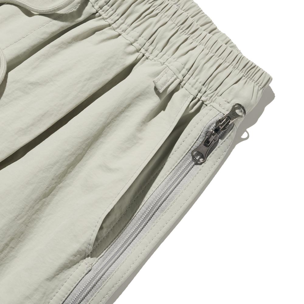 OTHERFITS Side Zipper Nylon Shorts (Grey)